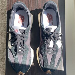 New Balance Black and White Athletic Shoes